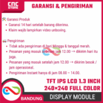 TFT IPS LCD 1.3 Inch 240×240 Full Color Display Module – Layar HD untuk Arduino, ESP32 & Proyek IoT - Gambar 6