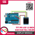 TFT IPS LCD 1.3 Inch 240×240 Full Color Display Module – Layar HD untuk Arduino, ESP32 & Proyek IoT - Gambar 7