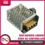 Dimmer SCR 4000W 220V AC dengan Case – Modul Pengatur Kecepatan Motor & Intensitas Lampu (Thyristor Controller) - Gambar 4