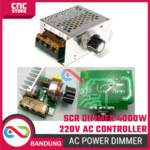 Dimmer SCR 4000W 220V AC dengan Case – Modul Pengatur Kecepatan Motor & Intensitas Lampu (Thyristor Controller) - Gambar 5
