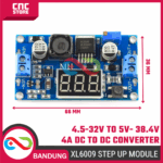 MODULE STEP UP STEP-UP XL6009 ADJUSTABLE DC TO DC BOOST CONVERTER 4A VOLTMETER - Gambar 6
