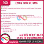 MODULE STEP UP STEP-UP XL6009 ADJUSTABLE DC TO DC BOOST CONVERTER 4A VOLTMETER - Gambar 7