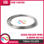 Timah Solder Asahi 0.85mm 60/40 Per 1 Meter – Solder Wire High Quality untuk Elektronika & DIY - Gambar 5