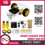 Smart Chassis 2WD – Robot Car Frame for Arduino / Rangka Mobil Robot 2 Roda - Gambar 5