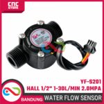 YF-S201 WATER FLOW SENSOR ALIRAN AIR HALL 1/2 1-30L/MIN 2.0MPA - Gambar 2