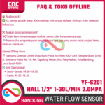 YF-S201 WATER FLOW SENSOR ALIRAN AIR HALL 1/2 1-30L/MIN 2.0MPA - Gambar 6