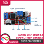 XL4015 5A DC-DC 5V–32V to 0.8V–30V Max 5A Step Down CC CV – Lithium Charger & Adjustable Power Supply - Gambar 4