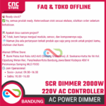 SCR Dimmer 220V 2000W – Modul Pengatur Kecepatan Motor & Intensitas Lampu AC 220VAC - Gambar 7