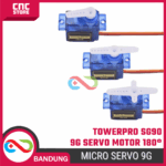 TowerPro Motor Servo SG90 SG-90 9G – Servo Mini 180° untuk Arduino, Robotik & DIY Project - Gambar 5