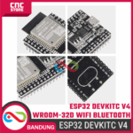 ESP32 DEVKITC V4 WROOM-32D 38Pin CP2102– Development Board WiFi + Bluetooth Dual-Core untuk IoT & Arduino - Gambar 4