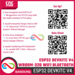 ESP32 DEVKITC V4 WROOM-32D 38Pin CP2102– Development Board WiFi + Bluetooth Dual-Core untuk IoT & Arduino - Gambar 7