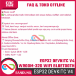 ESP32 DEVKITC V4 WROOM-32D 38Pin CP2102– Development Board WiFi + Bluetooth Dual-Core untuk IoT & Arduino - Gambar 8