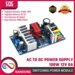 Module Power Supply Switching AC to DC 100W – 85–265VAC to 12V DC 8A untuk LED, CCTV & Proyek Elektronik
