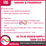 Module Power Supply Switching AC to DC 100W – 85–265VAC to 12V DC 8A untuk LED, CCTV & Proyek Elektronik - Gambar 6