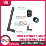 Antena WiFi 2.4G 2.4GHz dengan Kabel SMA – Antenna External untuk ESP8266, ESP32, Router & Modul IoT - Gambar 3