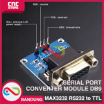 Max3232 Rs232 To Ttl Serial Port Converter Module Db9 – Komponen pendukung proyek - Gambar 4