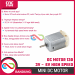 Motor Dinamo 130 Standar DC 3V–6V – High Speed Motor untuk RC, Mainan Tamiya & Proyek DIY - Gambar 7