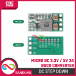 Micro DC Step Down 4V–24V to 3.3V / 5V 3A Buck Converter – Modul Penurun Tegangan Super Mini - Gambar 4