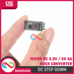 Micro DC Step Down 4V–24V to 3.3V / 5V 3A Buck Converter – Modul Penurun Tegangan Super Mini - Gambar 5