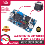 XL6009 DC-DC Step Up Step Down Adjustable Converter – Modul Tegangan Otomatis untuk Power Supply