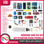 Starter Kit Arduino UNO R3 DIP – Complete Beginner Learning Kit for DIY Electronics Projects
