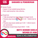 Shield DHT11 untuk WeMos D1 Mini – Sensor Suhu & Kelembapan Praktis - Gambar 6