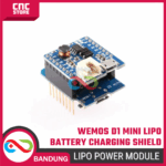 Wemos D1 Mini Lithium (LiPo) Battery Supply Charging Shield – Power Supply & Charger untuk IoT - Gambar 5