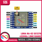 Modul LoRa RA-02 SX1278 433MHz SPI + Antena – Modul Wireless Jarak Jauh untuk Arduino & IoT - Gambar 3