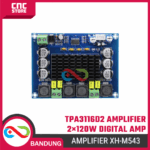 TPA3116D2 Digital Power Amplifier DC 12V / 24V – 2 × 120W XH-M543 Audio - Gambar 5