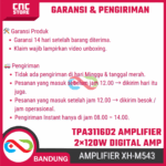 TPA3116D2 Digital Power Amplifier DC 12V / 24V – 2 × 120W XH-M543 Audio - Gambar 8