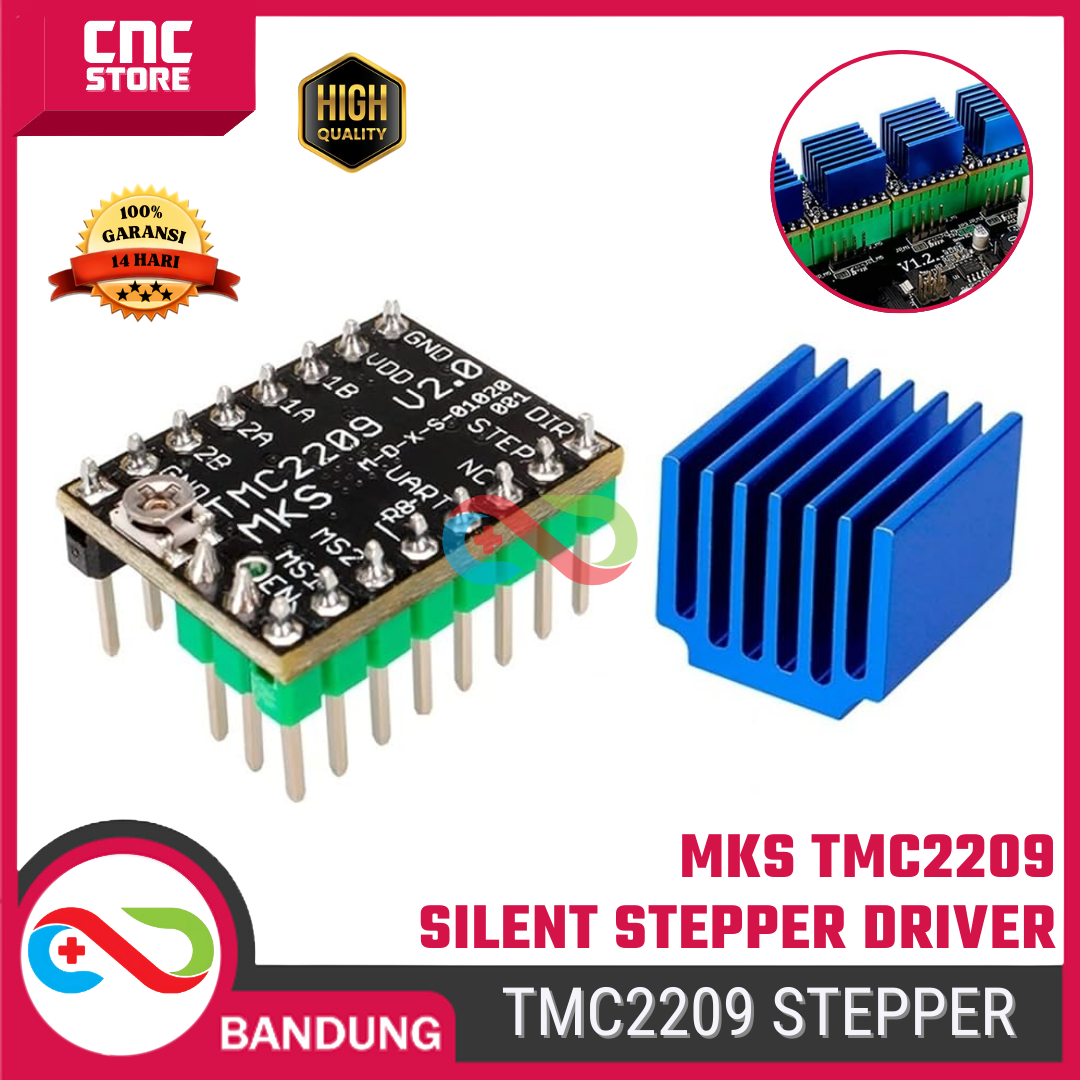 4345-esp-0012.png Driver Stepper MKS TMC2209 – Silent Stepper Motor Driver untuk 3D Printer & CNC - Gambar 1