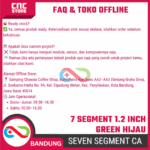 7 Segment 1.2 Inch Hijau – Common Anode Display Angka LED - Gambar 6