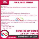 ESP32-C6 Development Board with 1.47" LCD 172×320 – WiFi 6 Bluetooth, RGB Light, SD Slot, Compatible with Arduino & IoT Projects - Gambar 8