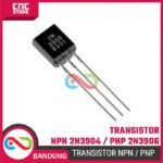 10PCS Transistor NPN 2N3904 3904 / PNP 2N3906 3906 – Komponen Elektronik untuk Rangkaian Arduino - Gambar 3