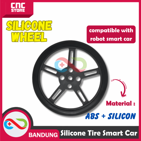 5908 silicone tire compatible with robot smart car 360 degree
