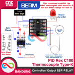 PID REX C100 C-100 THERMOCOUPLE TYPE-K CONTROLLER OUTPUT SSR-RELAY - Gambar 6