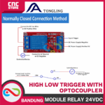 MODULE RELAY 24V HIGH LOW TRIGGER WITH OPTOCOUPLER - Gambar 7