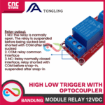 MODULE RELAY 12V HIGH LOW TRIGGER WITH OPTOCOUPLER - Gambar 5