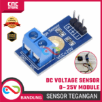 Sensor Tegangan DC 0–25V – Modul Voltage Sensor untuk Arduino, ESP32, ESP8266 & Proyek Elektronika