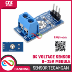 Sensor Tegangan DC 0–25V – Modul Voltage Sensor untuk Arduino, ESP32, ESP8266 & Proyek Elektronika - Gambar 4