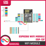 ESP8266 ESP-12F – WiFi Wireless Serial Transceiver Module - Gambar 4
