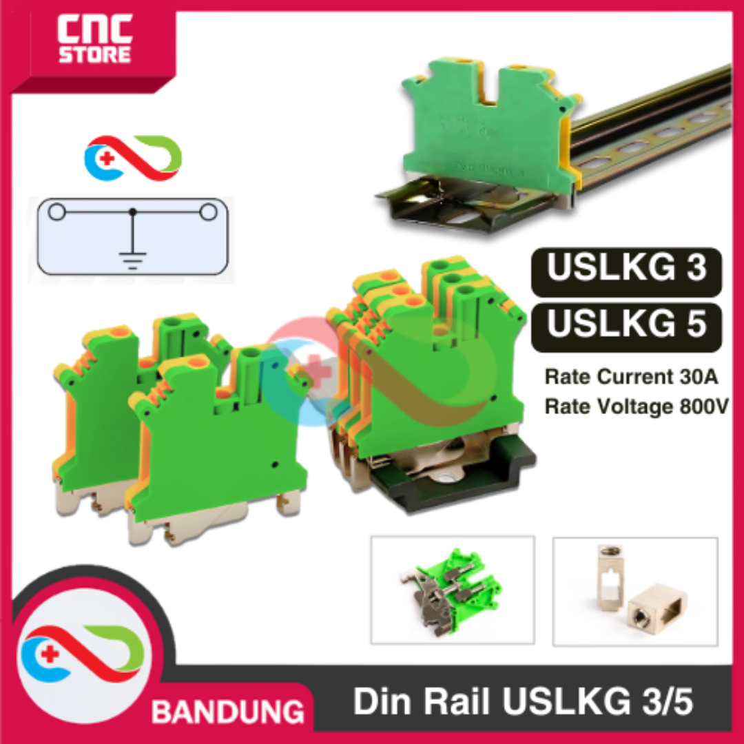 268-3.png TERMINAL BLOCK GROUND BLOK KABEL USLKG 3 5 TAB MODEL WEIDMULLER PHOENIX CONTACT - Gambar 1