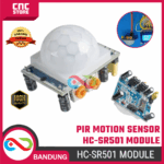 HC-SR501 PIR Motion Sensor Module | Pyroelectric Infra Red Sensor untuk Arduino, ESP32, DIY Elektronika & IoT