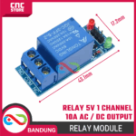 RELAY 5V 1 CHANNEL OUTPUT 250VAC 30VDC 10A MODULE FOR ARDUINO UNO MEGA RASPBERRY PI - Gambar 2