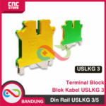 TERMINAL BLOCK GROUND BLOK KABEL USLKG 3 5 TAB MODEL WEIDMULLER PHOENIX CONTACT - Gambar 3