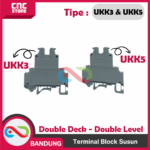 Terminal Block Susun Double Deck - Terminal Block Susun UKK3 Double Deck UKK3N Double Level CUKK-3 dan Terminal Block Susun UKK5 Double Deck UKK5N Double Level CUKK-5 - Gambar 4