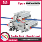 Terminal Block Susun Double Deck - Terminal Block Susun UKK3 Double Deck UKK3N Double Level CUKK-3 dan Terminal Block Susun UKK5 Double Deck UKK5N Double Level CUKK-5 - Gambar 7