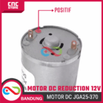 Motor DC Gearbox JGA25-370 12V – Dinamo Gear Reduction Torsi Besar untuk Robot & DIY - Gambar 3
