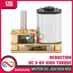 Motor DC JGA1024 N20 3-6V High Torque Micro DC Gearbox – Motor Penggerak dengan Torsi Tinggi - Gambar 4
