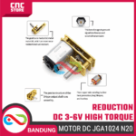 Motor DC JGA1024 N20 3-6V High Torque Micro DC Gearbox – Motor Penggerak dengan Torsi Tinggi - Gambar 7